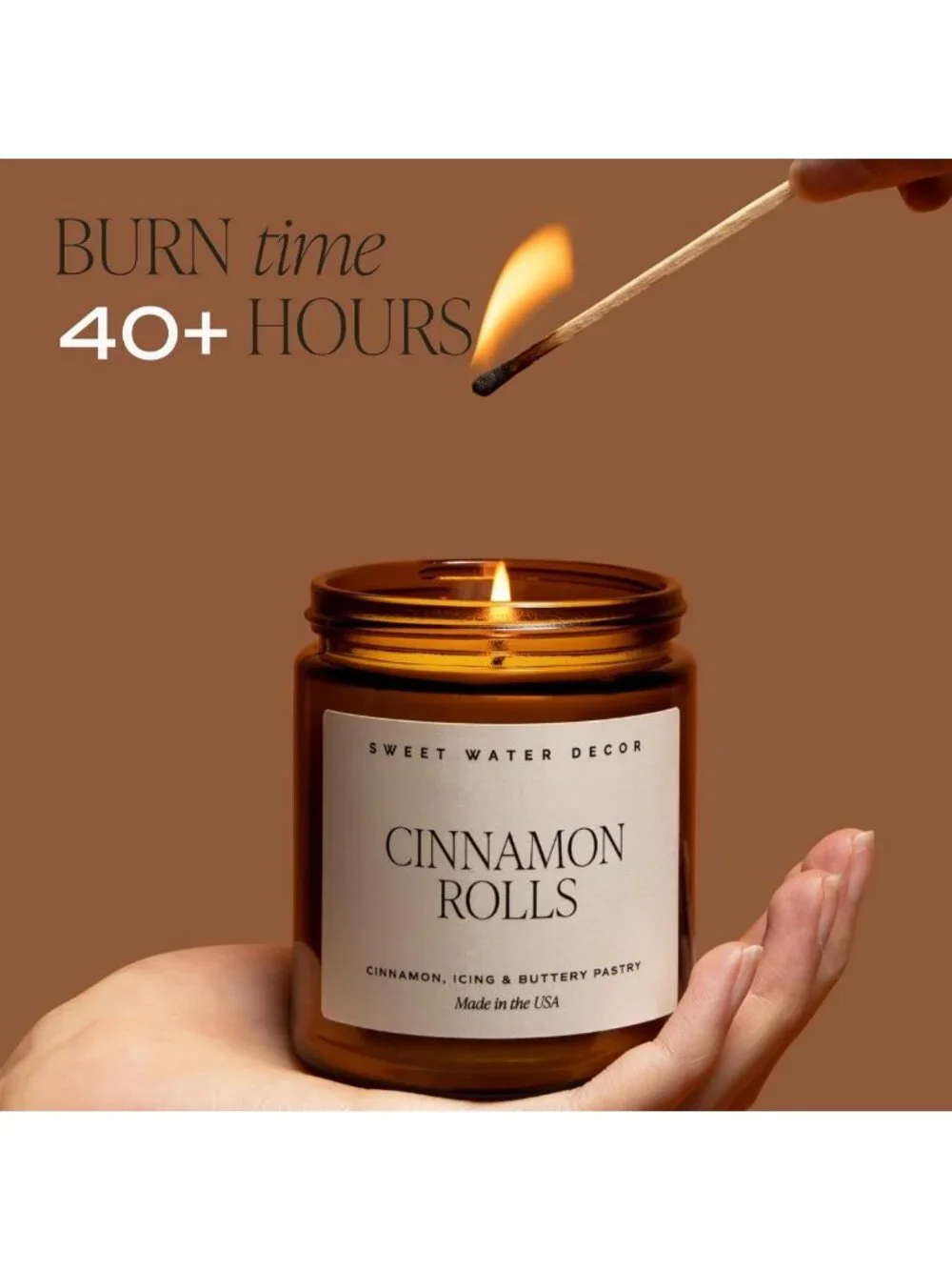 Palo Santo Patchouli Scented Soy Candle - Vanilla, Musk, Sandalwood - 9oz Spa
